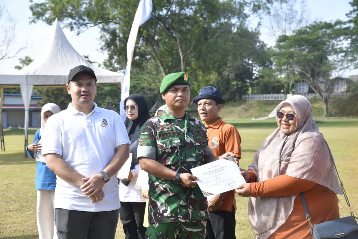 Wakili Damdim 0310/SS Babinsa 01/Swl Hadir acara HUT KOPRASI NASIONAL Ke 79 tahun 2026