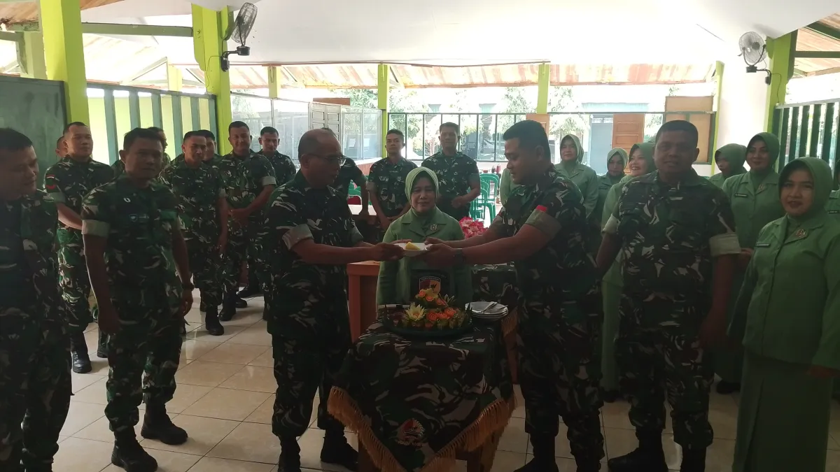 Syukuran HUT ke-1 Kodam XX/TIB, Kodim 0310/SS Ikuti Kegiatan Virtual Di Makodim