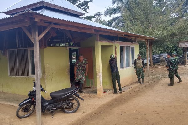 Renovasi Mushala Al-Muhajirin, Wujud Kepedulian Satgas TMMD ke-125 di Sungai Gambut